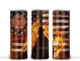 Fireman Firefighter   Ready to Press Tumbler Transfer 20oz Straight and Tapered