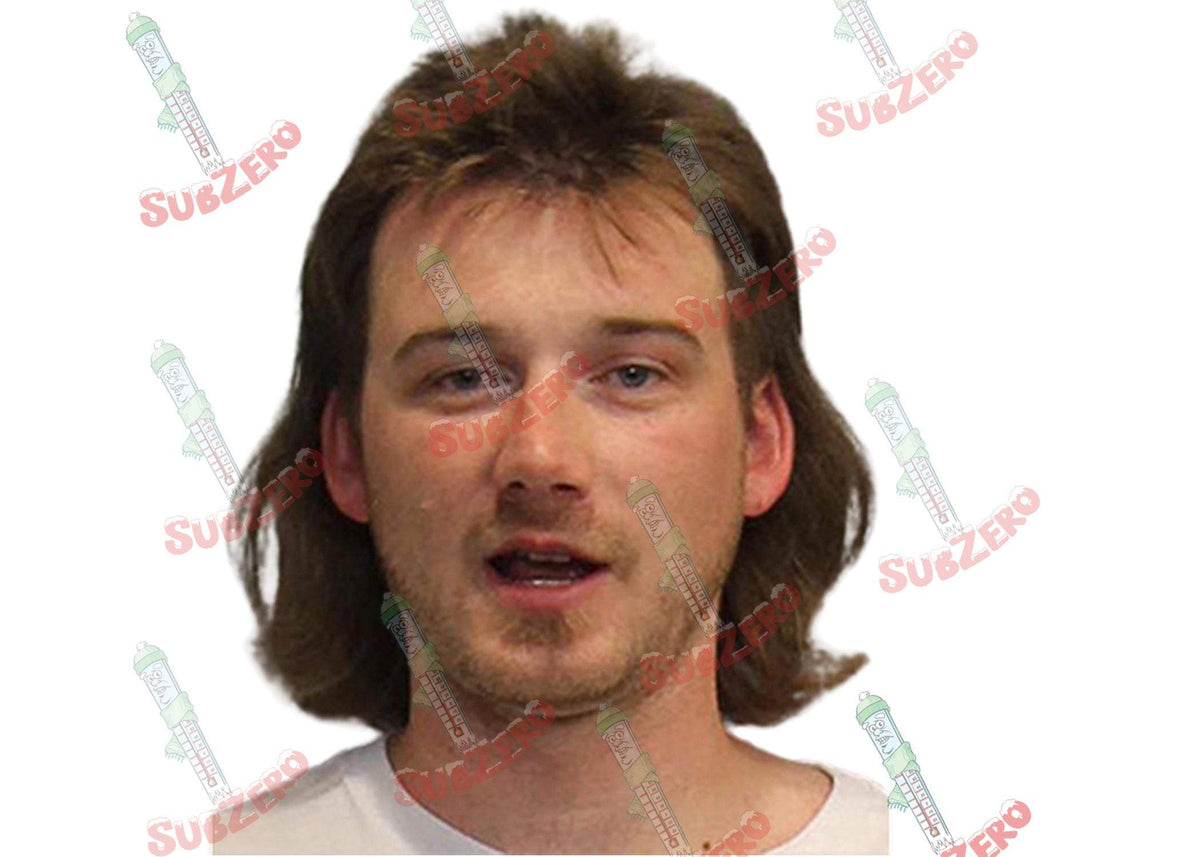 Country artist mug Shot sublimation ready to press heat transfer