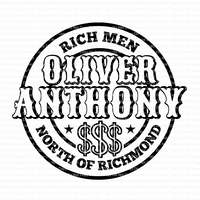 Rich Men North of Richmond Living in the new world Ready to press sublimation transfer