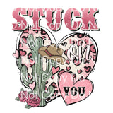 Western Valentines Day  ready to press sublimation heat transfer