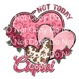 Western Valentines Day  ready to press sublimation heat transfer