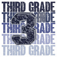 Back to School Pre-School-5th Grade ready to press sublimation transfer