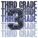Back to School Pre-School-5th Grade ready to press sublimation transfer