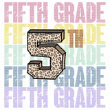 Back to School Pre-School-5th Grade ready to press sublimation transfer