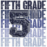 Back to School Pre-School-5th Grade ready to press sublimation transfer