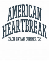 American Sweetheart Heartbreak ready to press sublimation heat  transfer