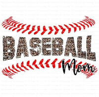 Baseball Mom Ready to Press Sublimation Transfer