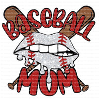 Baseball Mom Ready to Press Sublimation Transfer