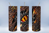 Dragon  Ready to Press Tumbler Transfer 20oz Straight and Tapered baby Dragon