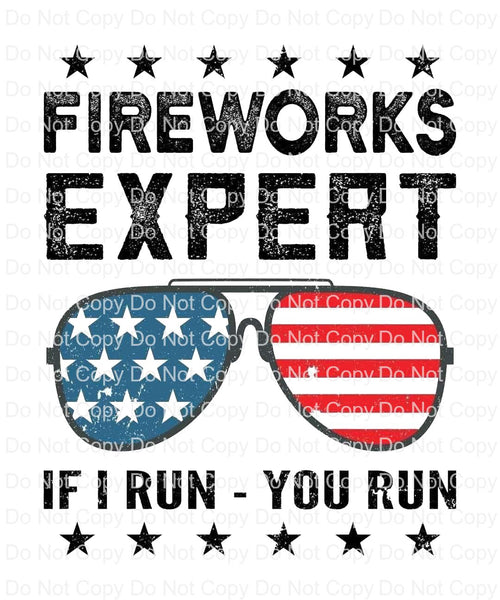 Fireworks Expert If I run you run ready to press sublimation transfer