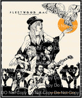 concert poster sublimation transfer