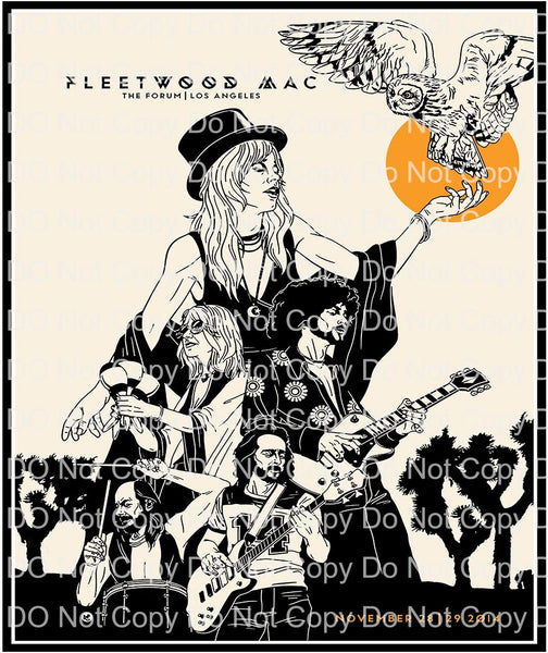 concert poster sublimation transfer