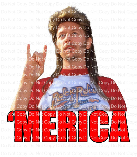 Merica ready to press sublimation transfer