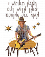 Boring Old Man my ass Ready to press sublimation heat transfer