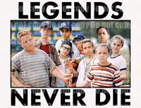 Legends never Die Popular movie Ready to  press sublimation transfer