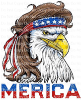 American Eagle Merica ready to press sublimation transfer