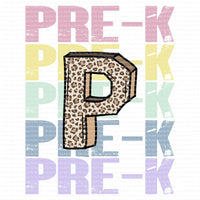 Back to School Pre-School-5th Grade ready to press sublimation transfer