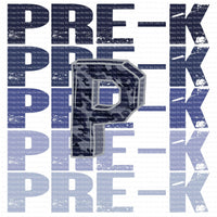 Back to School Pre-School-5th Grade ready to press sublimation transfer
