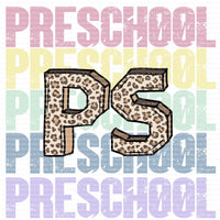 Back to School Pre-School-5th Grade ready to press sublimation transfer