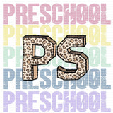 Back to School Pre-School-5th Grade ready to press sublimation transfer