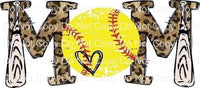 Softball Mom Ready to Press Sublimation Transfer