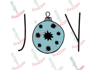Sublimation Transfer Sublimation Prints Joy Christmas ready to press sublimation heat transfer Christmas ornament Joy Subzero Sublimations