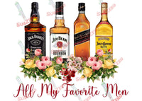 Sublimation Transfer Sublimation Prints All my favorite men ready to press sublimation transfer Subzero Sublimations