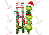 Sublimation Transfer Sublimation Prints Ho Ho Ho ready to press Christmas sublimation heat transfer Subzero Sublimations