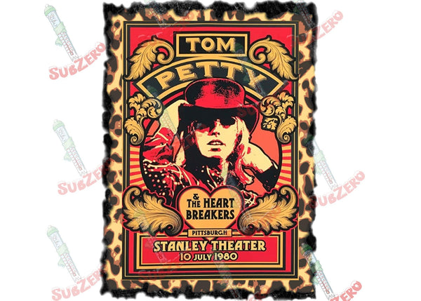 Sublimation Transfer Sublimation Prints Band Concert poster ready to Press Sublimation Heat Transfer for DIY shirt makers Subzero Sublimations