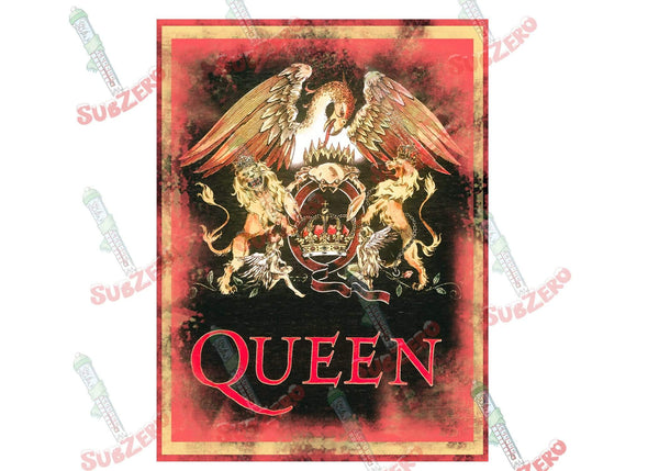 Sublimation Transfer Sublimation Prints Rock N Roll Band Ready to press sublimation heat transfer Subzero Sublimations