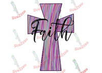 Sublimation Transfer Sublimation Prints Faith watercolor cross ready to press sublimation heat transfer Subzero Sublimations
