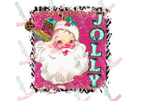 Sublimation Transfer Sublimation Prints Colorful  Christmas Santa jolly ready to press sublimation heat transfer Santa Clause Christmas St Nicholas Subzero Sublimations