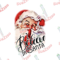Sublimation Transfer Sublimation Prints I believe in Santa  ready to press sublimation transfer Santa Clause Christmas St Nicholas Subzero Sublimations