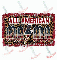 Sublimation Transfer Sublimation Prints All America Mama Leopard sublimation Transfer Subzero Sublimations