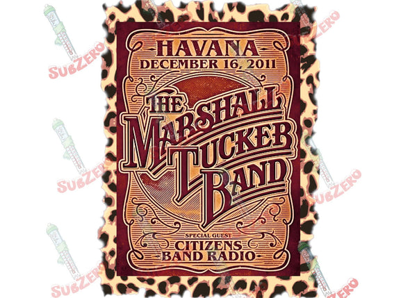 Sublimation Transfer Sublimation Prints 80's 90's Rock Band ready to press sublimation heat press transfer Subzero Sublimations
