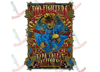 Sublimation Transfer Sublimation Prints Napa Valley California F-o-o Fighters ready to press sublimation heat transfer Subzero Sublimations