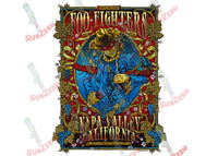 Sublimation Transfer Sublimation Prints Napa Valley California F-o-o Fighters ready to press sublimation heat transfer Subzero Sublimations