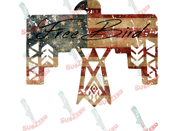 Sublimation Transfer Sublimation Prints Free Bird sublimation Ready to Press transfer for shirt makers DIY heat transfer Subzero Sublimations