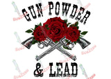 Sublimation Transfer Sublimation Prints Right to bear arms  Gun powder and lead ready to press sublimation heat transfer Subzero Sublimations
