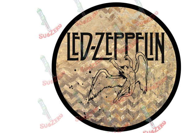 Sublimation Transfer Sublimation Prints Led Zep pelin Ready to press sublimation transfer DIY shirt makers Subzero Sublimations