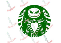 Sublimation Transfer Sublimation Prints Nightmare before Christmas Jack Bucks coffee Logo Ready to press sublimation heat transfer Subzero Sublimations