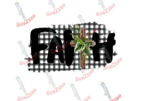 Sublimation Transfer Sublimation Prints Faith  Cross Ready to press sublimation transfer Subzero Sublimations
