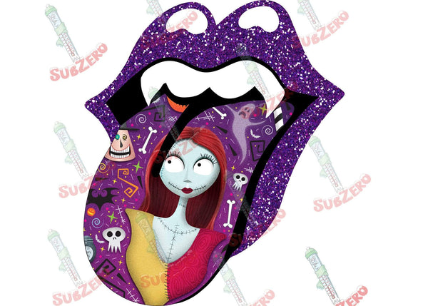 Sublimation Transfer Sublimation Prints Halloween Vampire Rolling Stone lips sublimation transfer  NIghtmare before Christmas Jack  Halloween To Classic Movie Subzero Sublimations