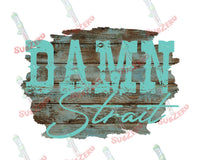 Sublimation Transfer Sublimation Prints Damn Straight ready to press sublimation heat transfer Subzero Sublimations