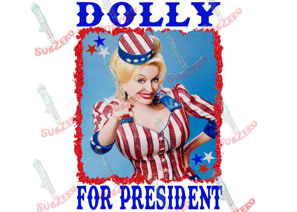 Sublimation Transfer Sublimation Prints D**ly for President ready to press sublimation heat press transfer Make country music great again Subzero Sublimations