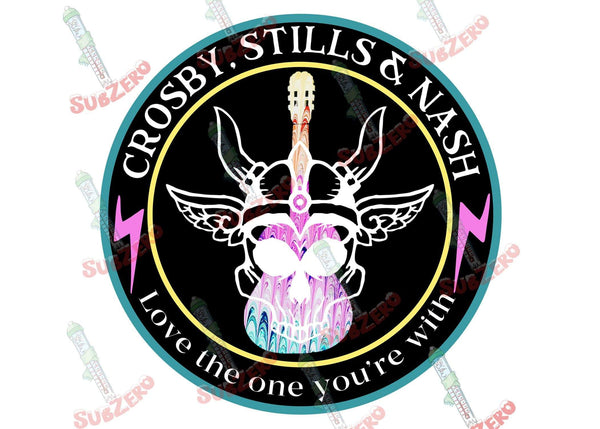 Sublimation Transfer Sublimation Prints Band Logo Ready to Press Sublimation Heat Transfer DIY shirt makers Subzero Sublimations