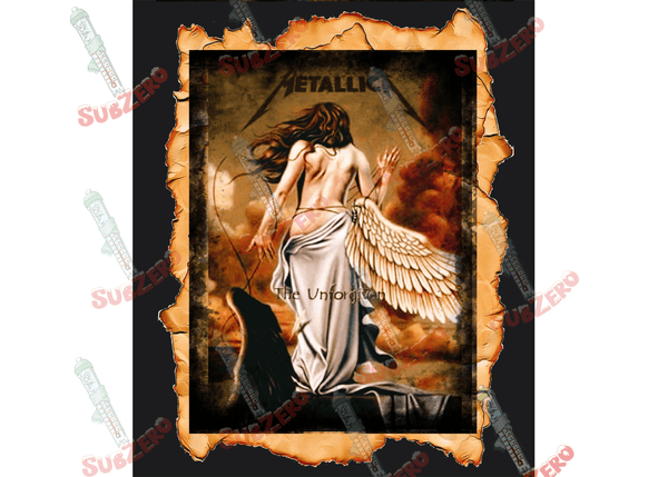 Sublimation Transfer Sublimation Prints Rock Metal Band Ready to Press Sublimation Heat Transfer Subzero Sublimations