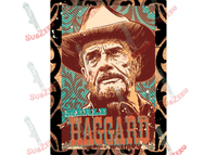 Sublimation Transfer Sublimation Prints Country music legend Merle  Ready to press sublimation heat transfer Subzero Sublimations