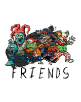 Sublimation Transfer Sublimation Prints Halloween Monster Friends Ready to Press Halloween sublimation  transfer Subzero Sublimations
