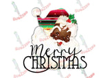 Sublimation Transfer Sublimation Prints Merry Christmas with Santa ready to press sublimation transfer Santa Clause Christmas St Nicholas Subzero Sublimations